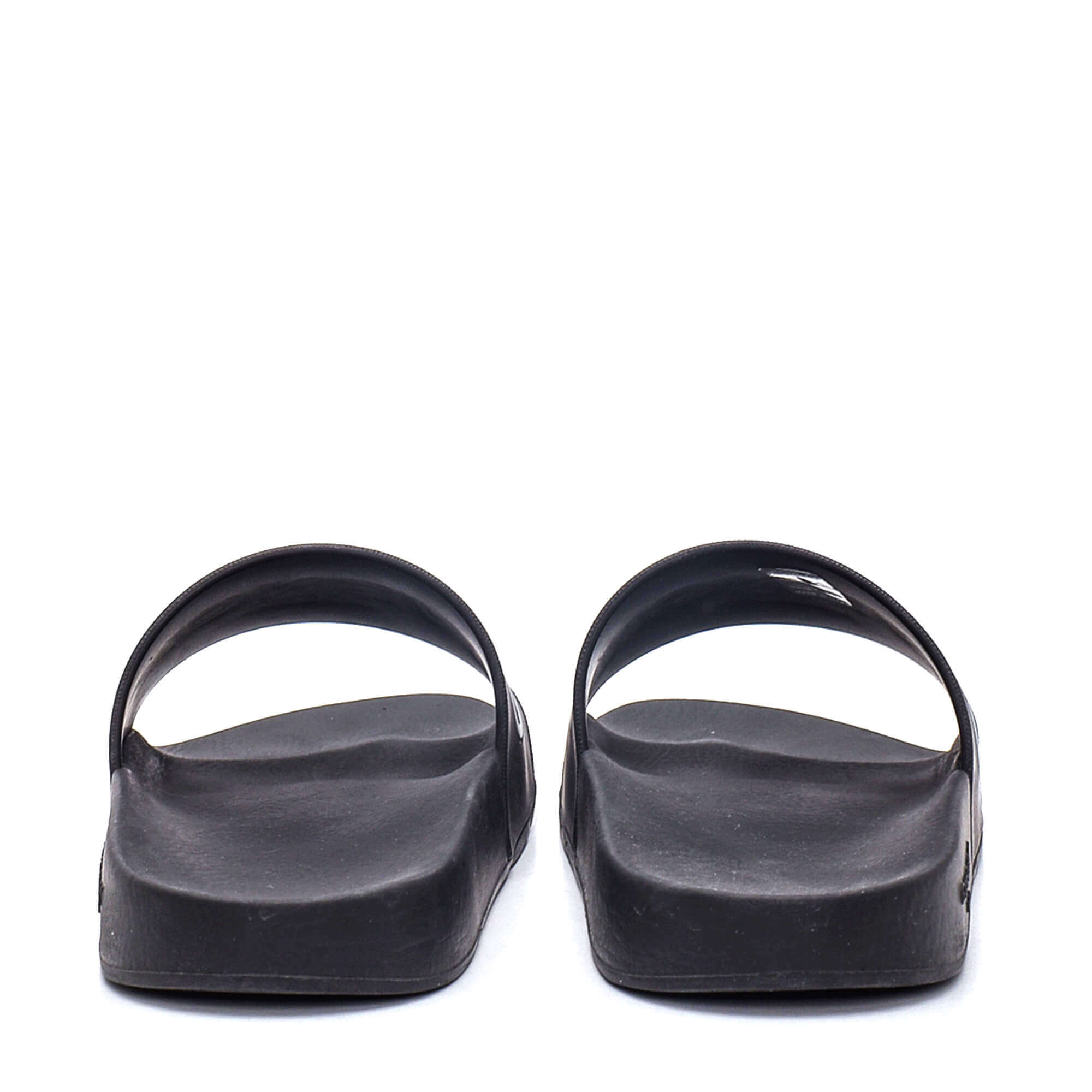 Givenchy - Black Rubber Logo Slides